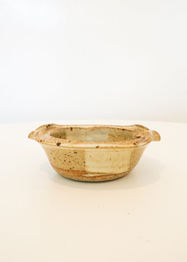 Handcrafted Speckled Pottery Ashtray - Image 2