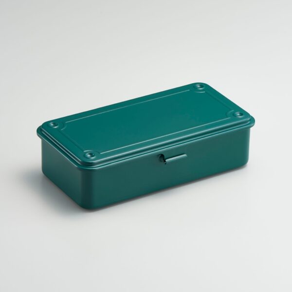 Steel Stackable Storage Box Antique Green - Image 2