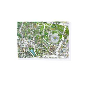 Neighborhood Map Poster