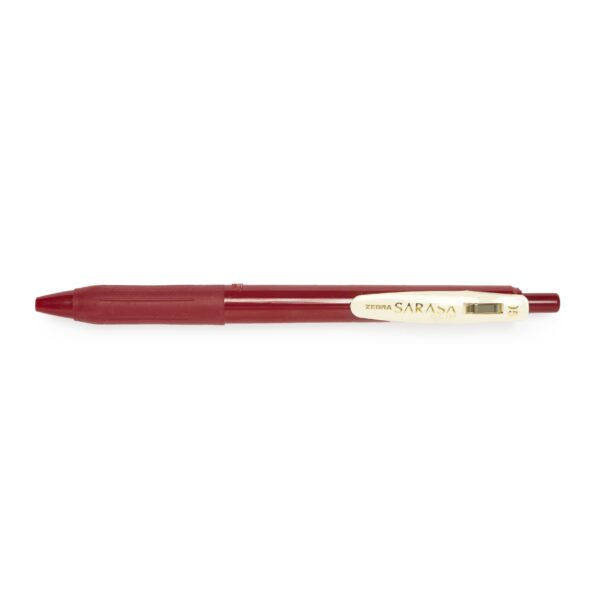 Vintage Red Black Gel Pen - Image 2