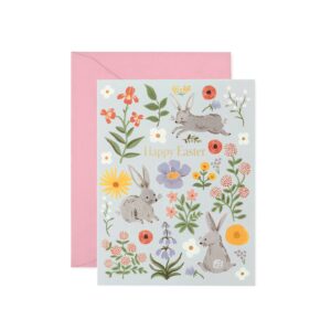 Spring Bunny Greeting Card
