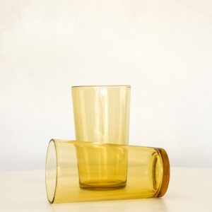 Brown Glasses (set of 2)