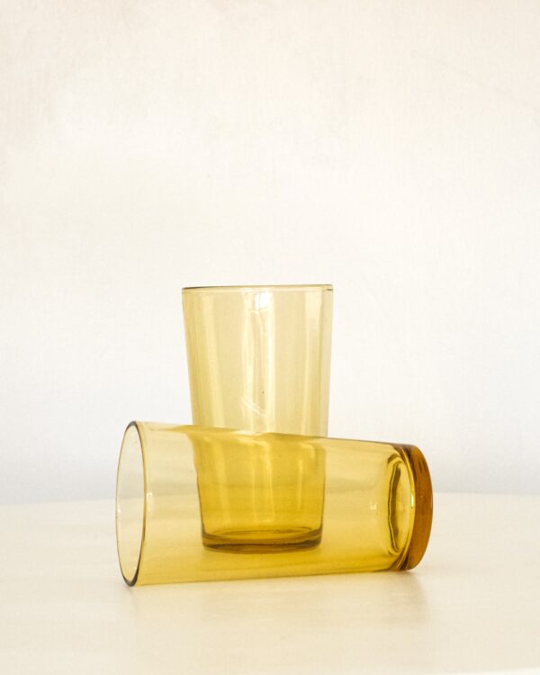 Brown Glasses (set of 2)