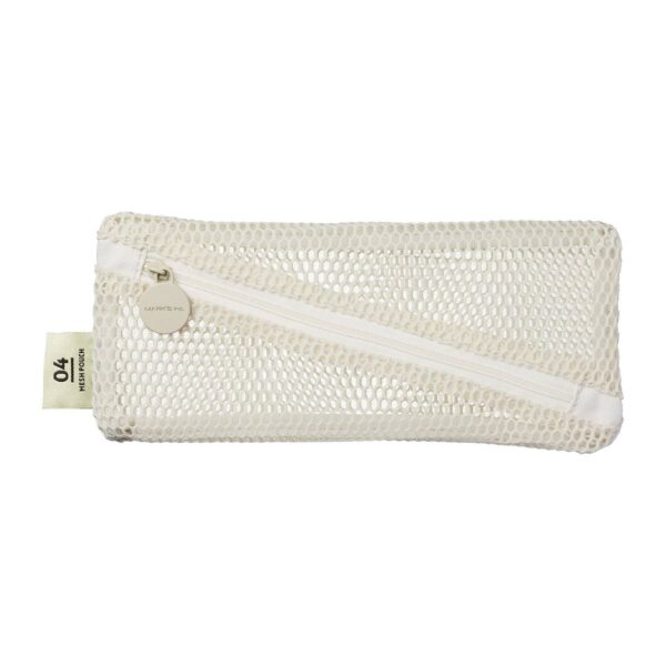 Ivory Mesh Pen Organizer