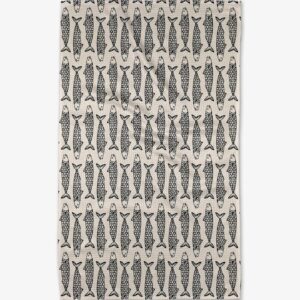 abstract art kitchen towel
