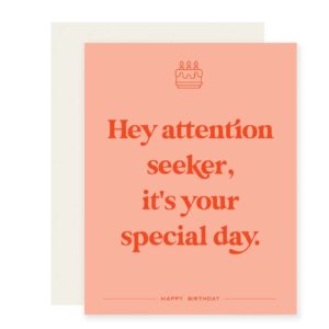 Birthday Greeting Card for Fun Lovers