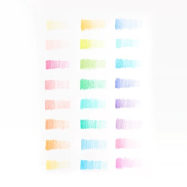 soft shades coloring pencil pack of 24 - Image 3