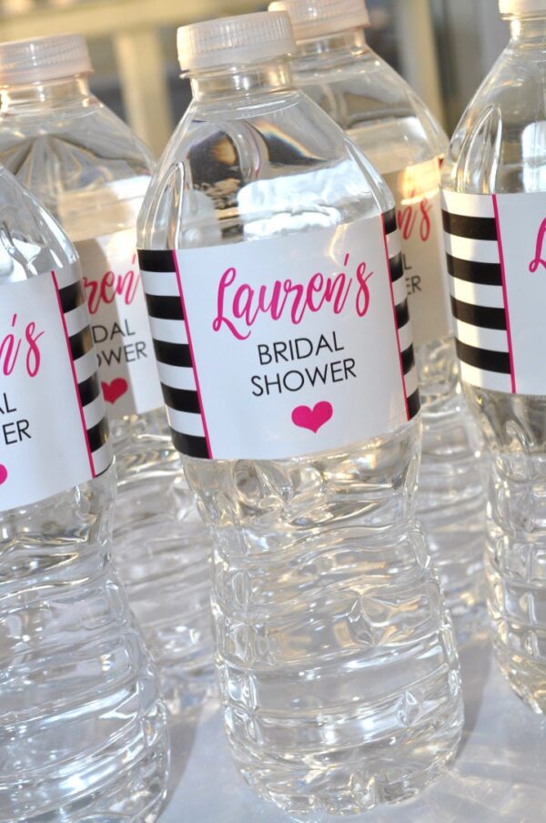 Water Bottle Labels Set of 10