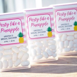 Mint Favor Labels Set of 24