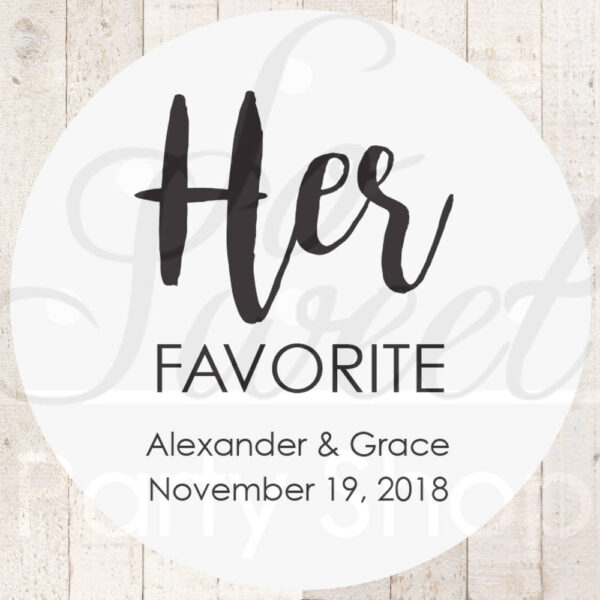 Couple's Favorite Treat Stickers Set - Image 2