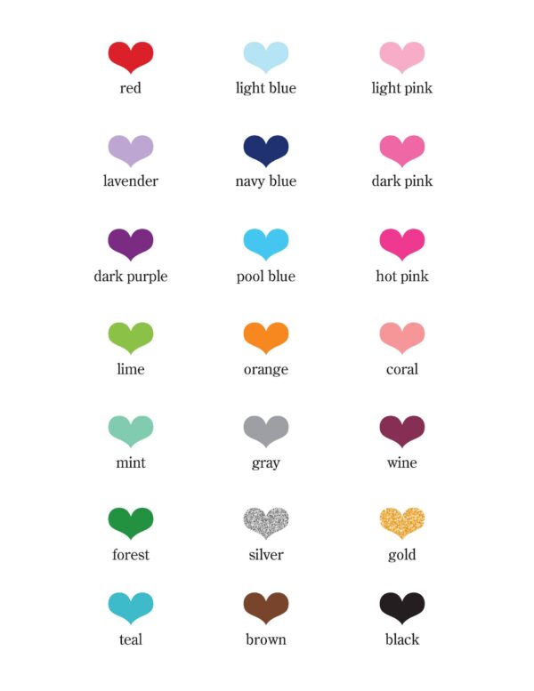 Wedding Favor Sticker Set