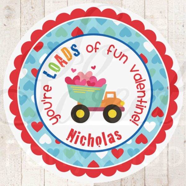 Valentine's Day Decorative Stickers for Kids Parties