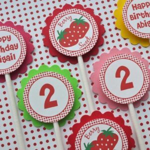 Fruit Birthday Decorations Set