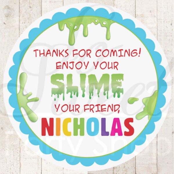 Party Favor Sticker Set