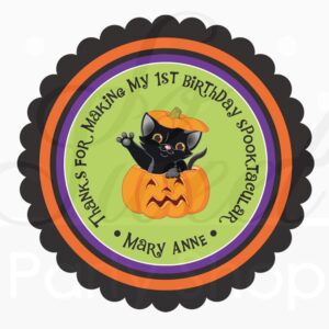 Halloween Party Favor Stickers Set of 24