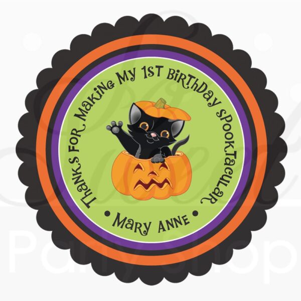 Halloween Party Favor Stickers Set of 24
