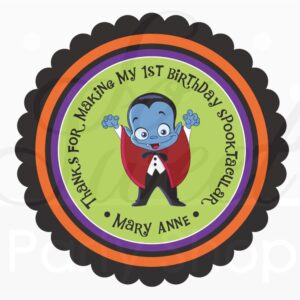 Halloween Party Favor Stickers Set