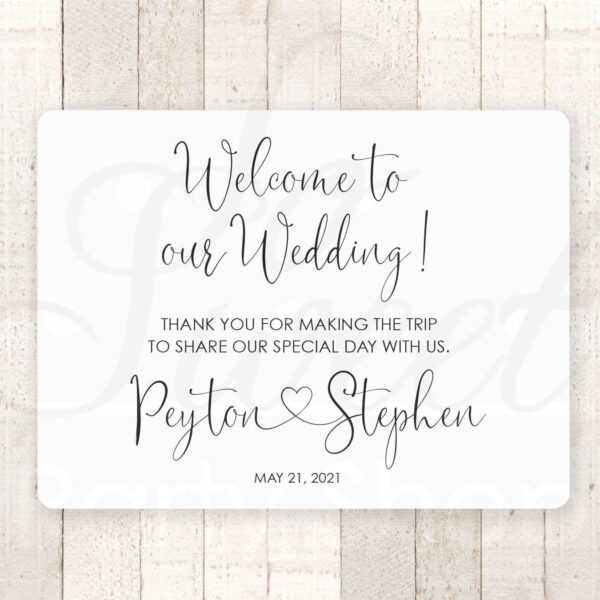 Welcome Guest Stickers Set