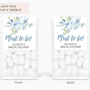 wedding favor mint labels set of 24
