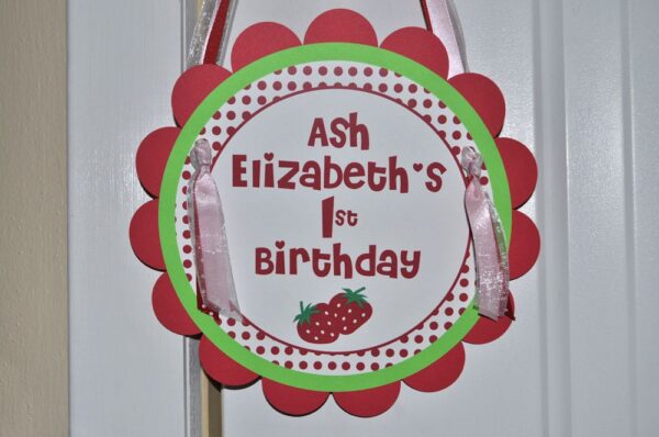 Fruit Birthday Decorations Set - Image 4