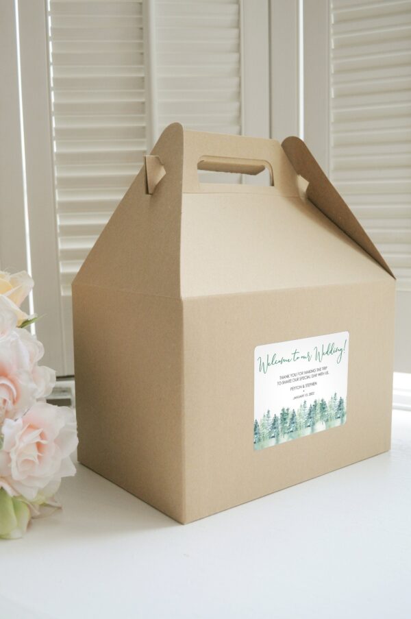 Welcome Gable Boxes and Stickers Set of 6 - Image 2