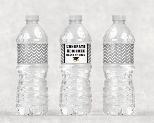personalized water bottle labels set of 13