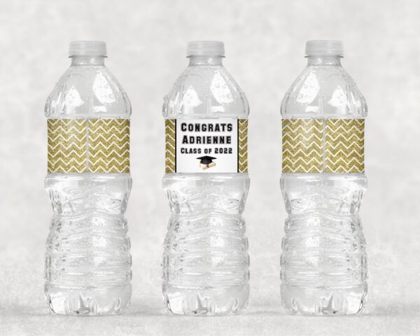 personalized water bottle labels set of 13 - Image 2