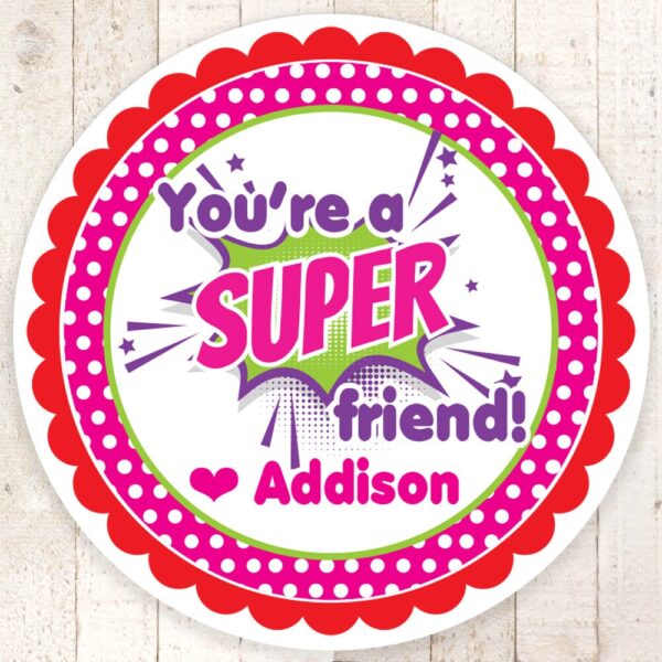 Valentine's Day Stickers Set for Kids