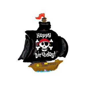 Large Pirate Ship Foil Balloon 46 Inch