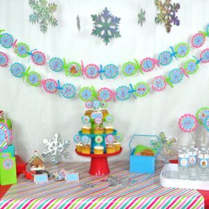 Holiday Party Favor Sticker Labels Set of 24