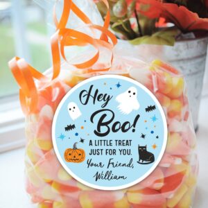 Halloween party treat bag stickers set of 24