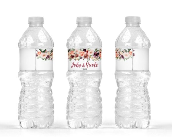 festive occasion beverage labels - set of 10