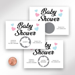 Scratch Off Ticket Cards - Gender Neutral Set of 24