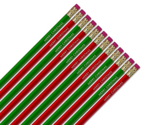 Christmas-themed Pencils Set of 12