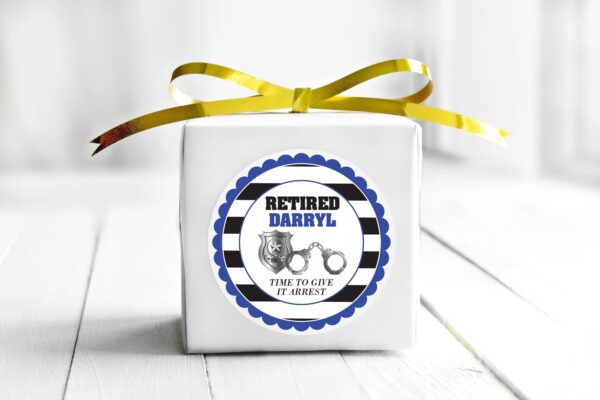 Retirement Celebration Stickers Set of 24