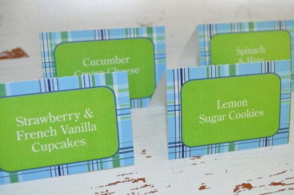 Baby Shower Stickers Set of 24
