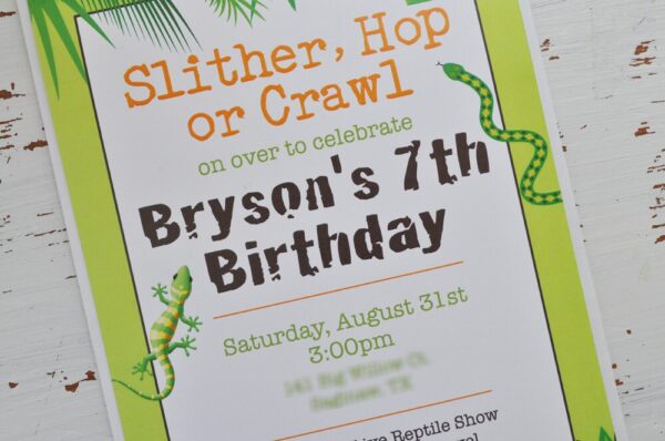 Reptile Theme Party Decorations Set of 24 - Image 2
