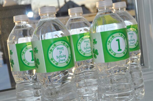 St. Patrick's Day Water Bottle Labels and Decorations Set - Image 3