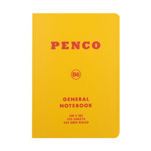 Soft Grid Notebook B6 Yellow