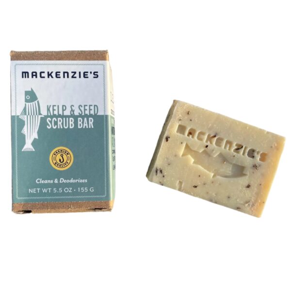 Seaweed and Seed Scrub Bar