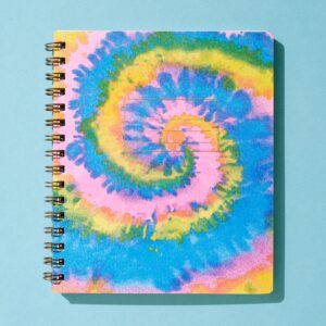 Standard Notebook with Tie Dye Design