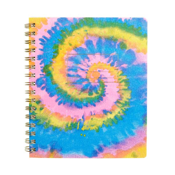 Standard Notebook with Tie Dye Design - Image 2