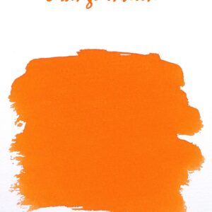 10ml bottled ink vibrant orange
