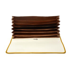 paper organizer yellow