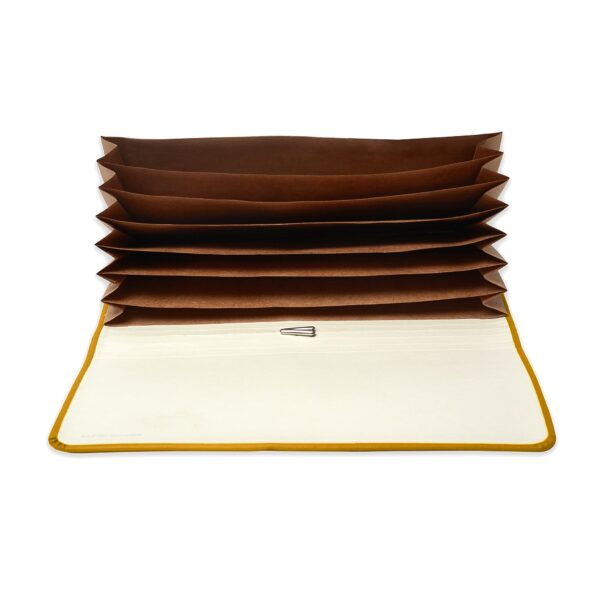 paper organizer yellow