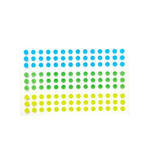 colorful dot stickers