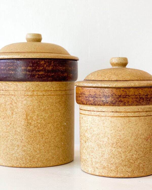 Ceramic Storage Jars (Set of 2) - Image 2