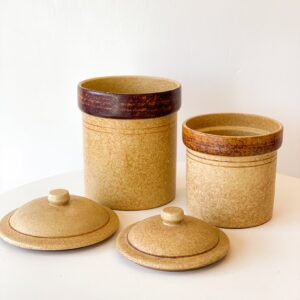 Ceramic Storage Jars (Set of 2)