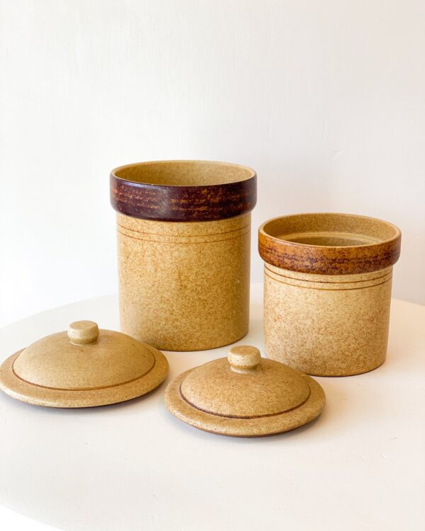 Ceramic Storage Jars (Set of 2)