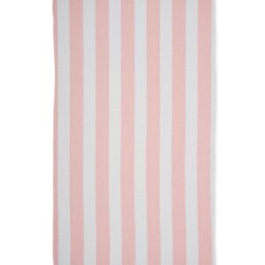 Bold Pink Stripes Summer Towel